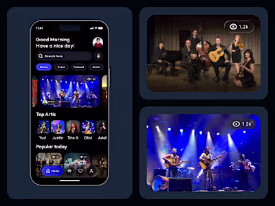 Live Streaming Mobile App