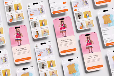 E-commerce App UI Design