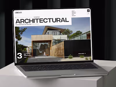 Architecture Studio Rebrand — Scaling from B2C to Premium Market
