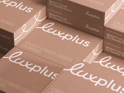 Visual identity for a beauty club