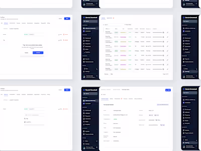 Custom Properties Design for Social Snowball