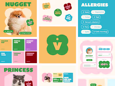 Pet-Care Platform Brand Identity Design
