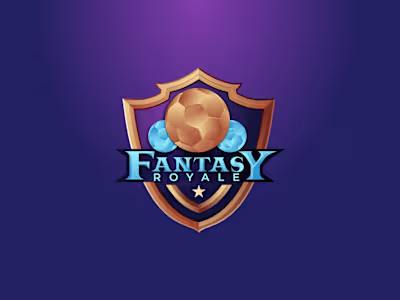 Fantasy Royale Illustration Logo Design