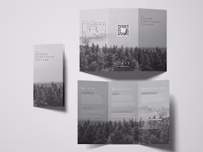 Leaflet Design for Wellness Studio