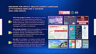 SAFTEY CAMPAIGN PROJECTS at PT Nikomas Gemilang