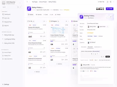 Internal Project Management Tool