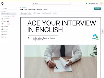 Lead Generation Landing Page+ Email Funnel+ Lead Magnet