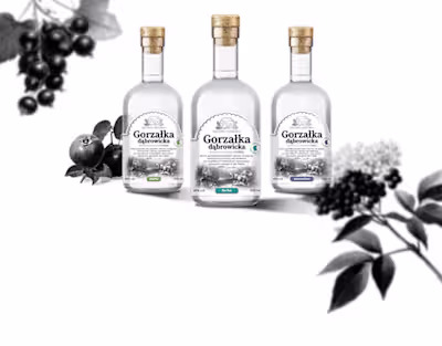 Label design - Craft vodka, 2022