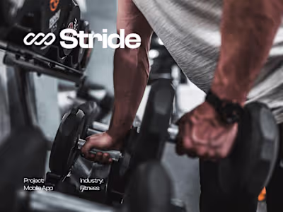 Stride Fitness App