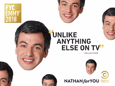 Comedy Central Emmys Art