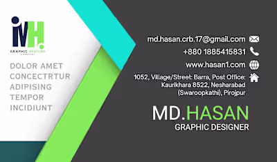 Professional Business Card Design