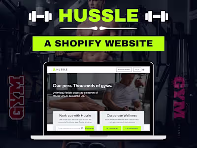 Hussle | Shopify Website