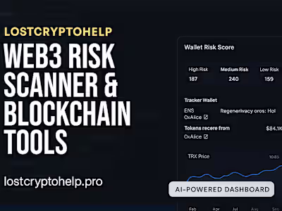 LostCryptoHelp – Web3 Risk Scanner & Blockchain Tools