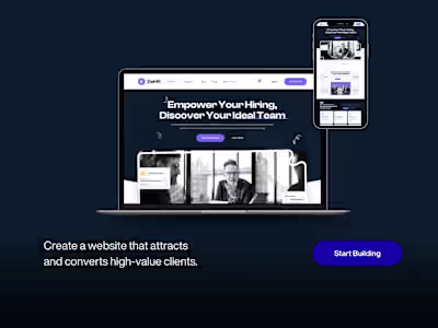 Webflow  Template Design & Redesign