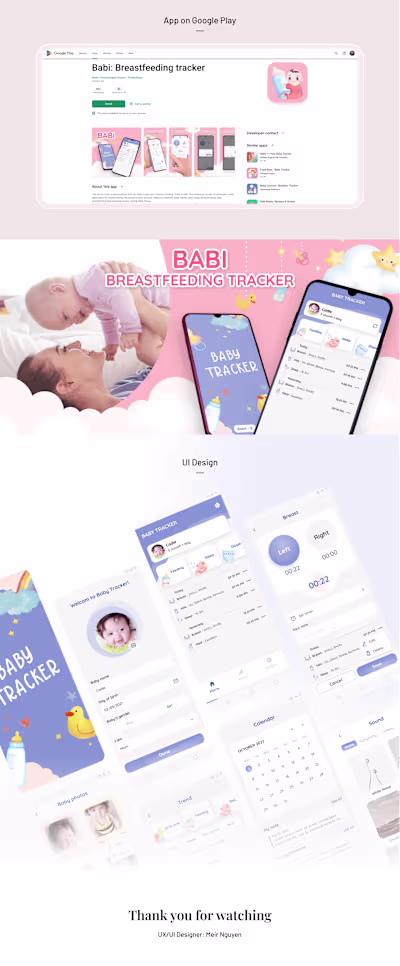 Babi: Breastfeeding tracker