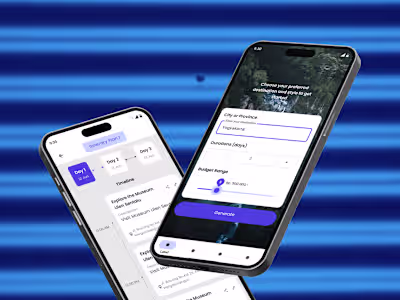 AI Integrated Travel App