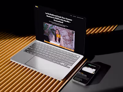 Webflow Website Design and Development for Smart Sellers Academy