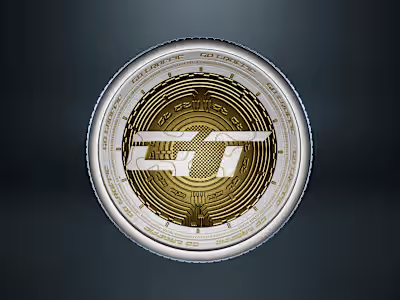 3D for crypto  company "Go Traffic"