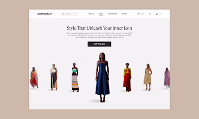 Fashion E-Commerce Website