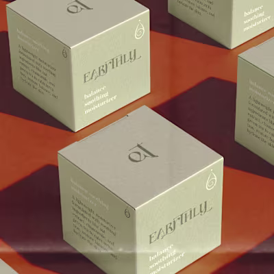 Brand Identity and social media content for Earthly