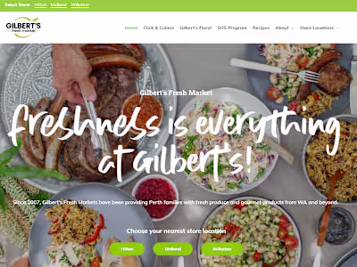 Home - Gilbert’s Fresh Markets