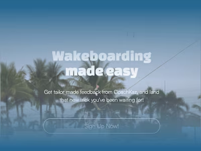 Elevating Coach Kaz Wakes Brand to Success webflow
