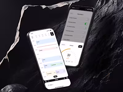 Daily Meeting & Task Manager App UI UX Design