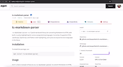 Published an NPM Package That Converts Markdown to HTML