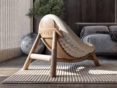 3D Parametric Chair Simulation