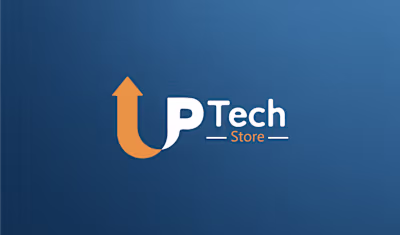 Logo for Up Tech Store, which sells phones and accessories