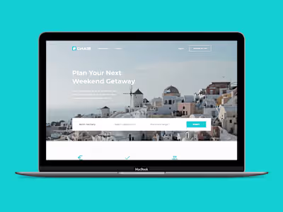 Product Design & Branding for a Travel Planning App