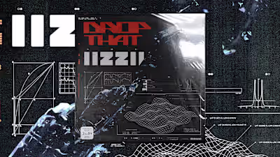 DROP THAT - IIZZII ALBUM COVER DESIGN