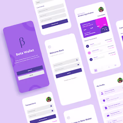 Beta Wallet Mobile App