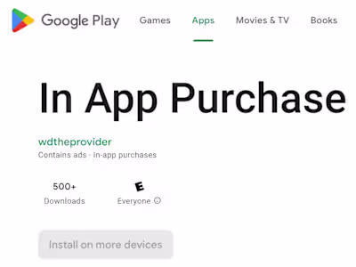 In-App Purchase Demo