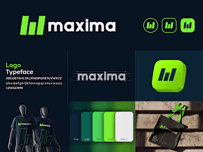 MAXIMA - Logo and Brand Identity Design