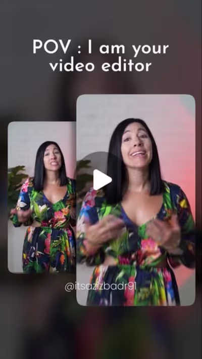 Short Form Video Editing