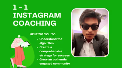 1 on 1 instagram growth coaching