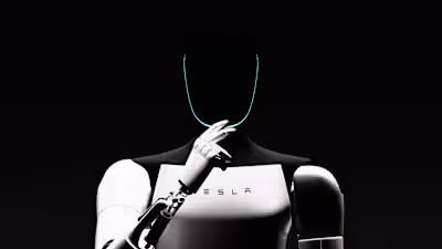 Tesla Optimus Robot 3D Stills,