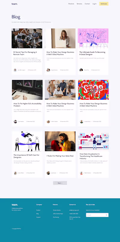 Landing Pages Design
