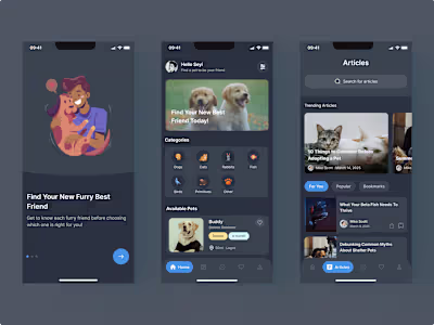 Pawfect Match (Pet adoption app)