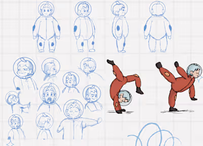 Drip Character Design :: Behance