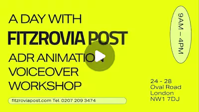 Voiceover Workshop at Fitzrovia Studios