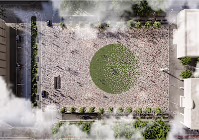Square in Podgorica, concept design