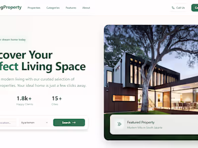 Living Property – Modern Rental & Property Listings Platform