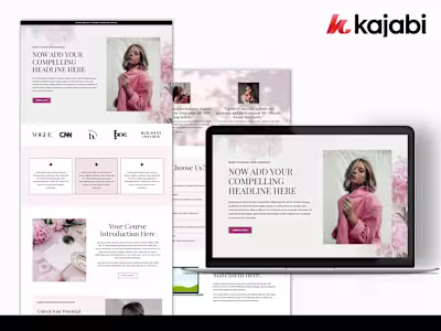 Sales Page Design | Kajabi