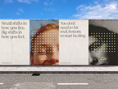 Brand Identity for LIV Mental Wellness