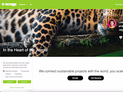 Selvame - Frontend Development for Web Application