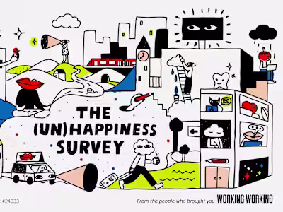 Working Not Working's (UN)HAPPINESS SURVEY — Copy + Email