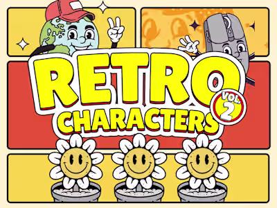 Retro Characters Vol.2