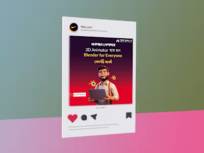 Soical media post design